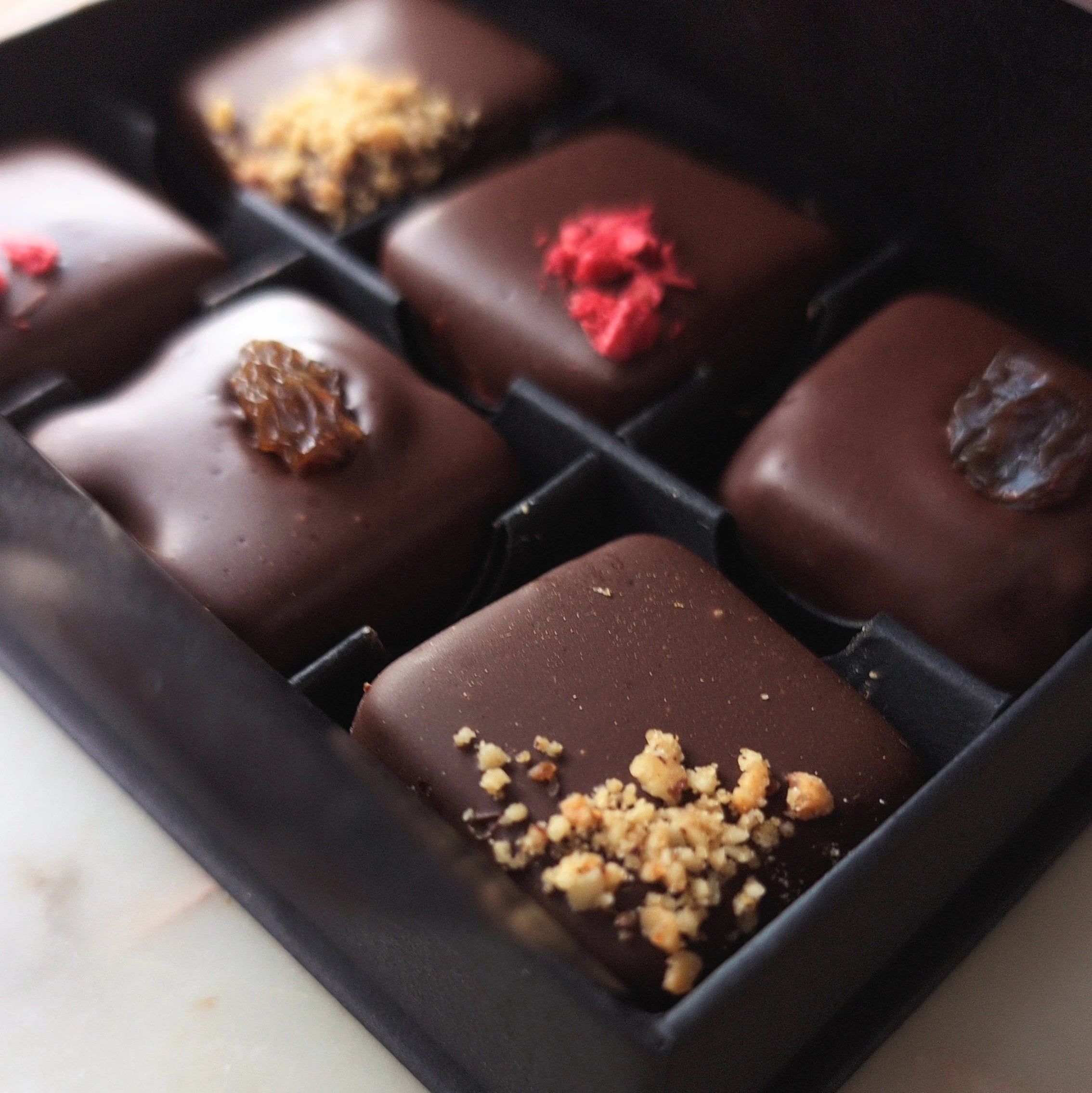 Xmas Limited Edition - Raspberry Vanilla Bean | Spiced Rum & Raisin | Hazelnut Gianduja