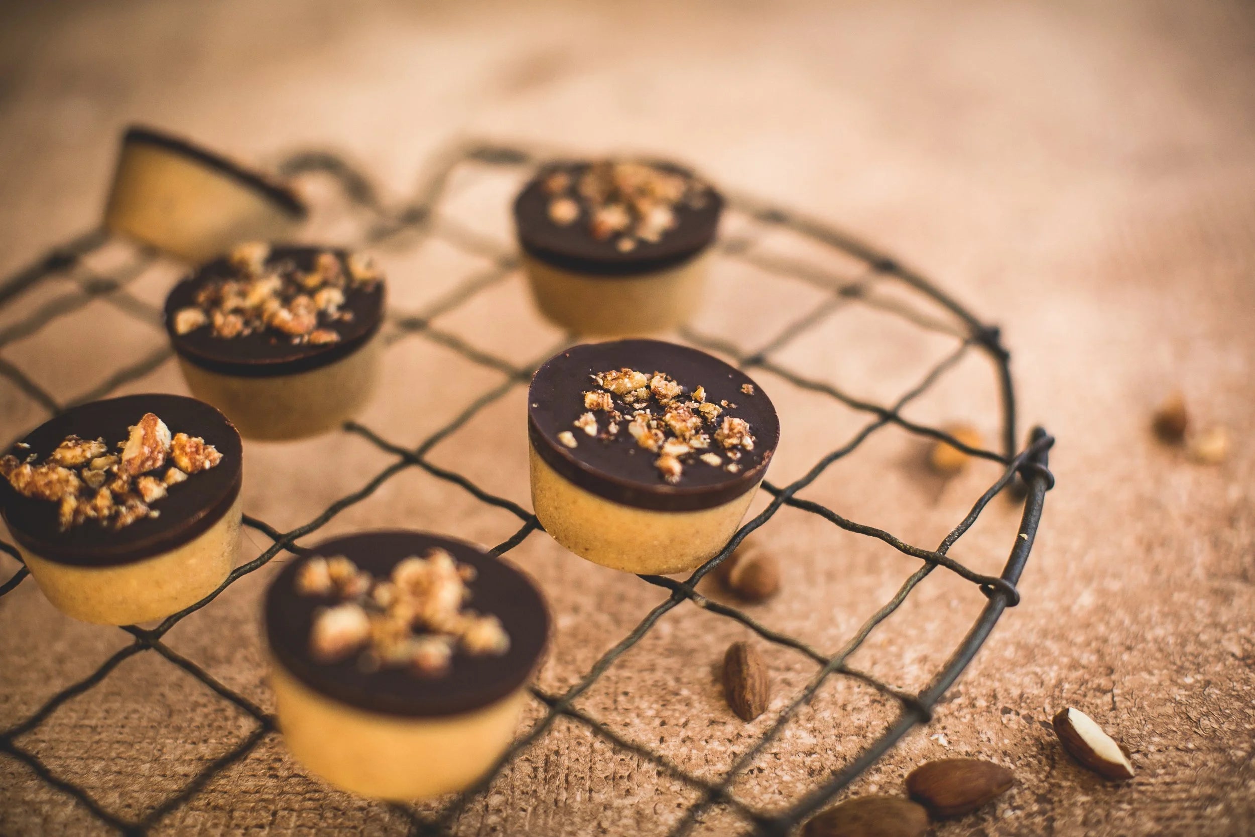 Toasted Almond Cups (Vg. Gf.)