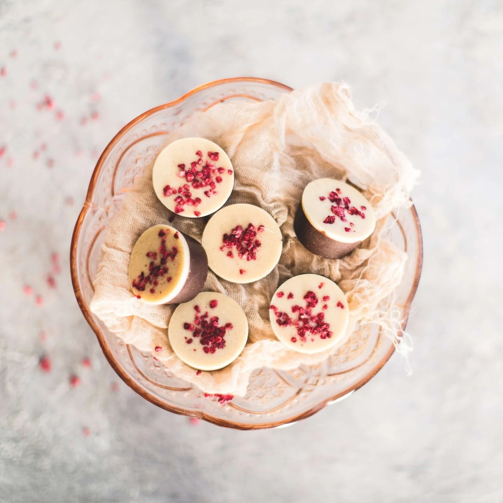 Raspberry Ganache Cups (Org. Vg. Gf.)