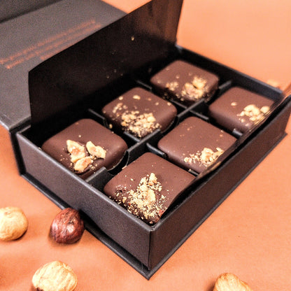 Chocolate Gift Box - Hazelnut Gianduja (Org. Vg. Gf.)