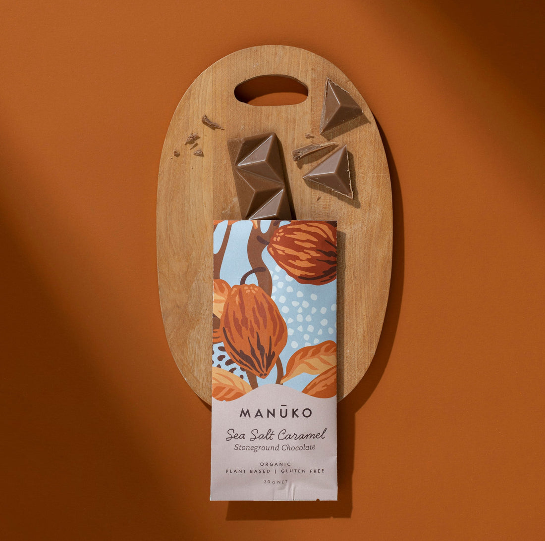 Sea Salt Caramel Chocolate Bar (Org. Vg. Gf.)
