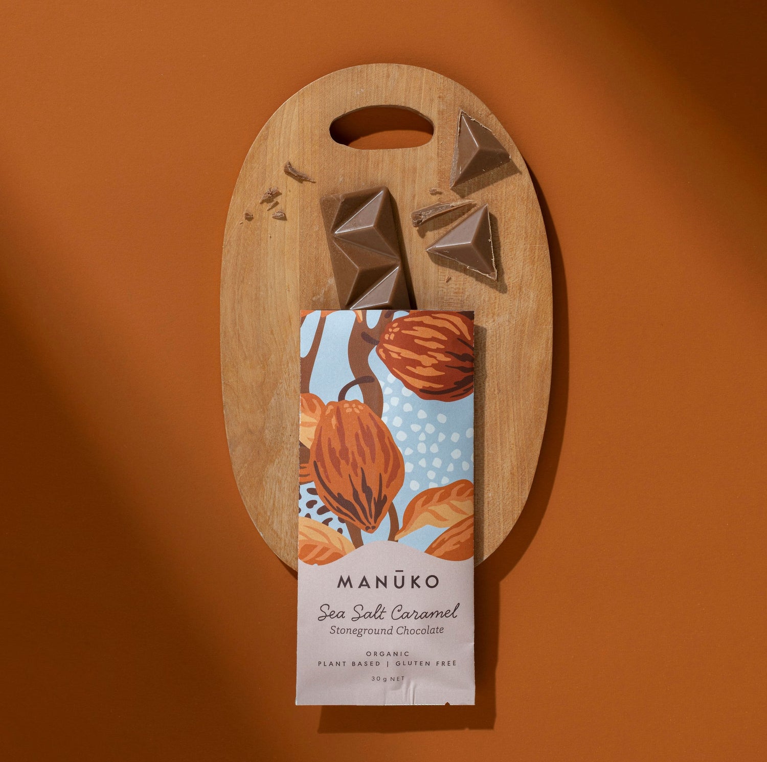 Sea Salt Caramel Chocolate Bar (Org. Vg. Gf.)