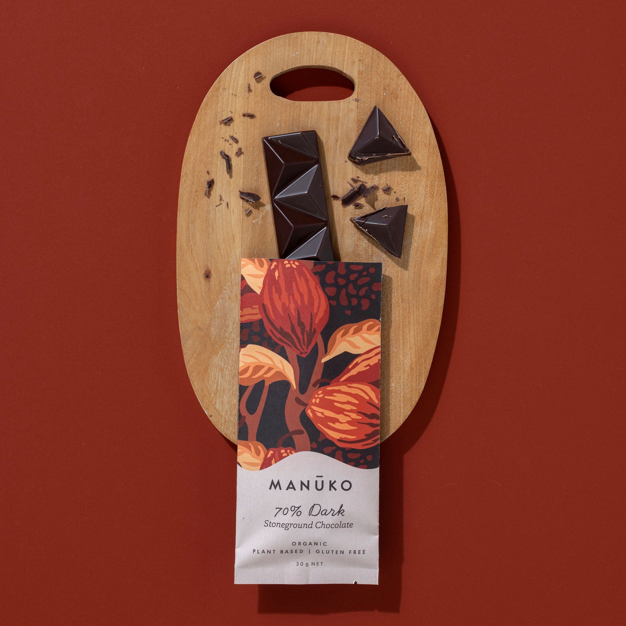 70% Dark Chocolate Bar (Org. Vg. Gf.)
