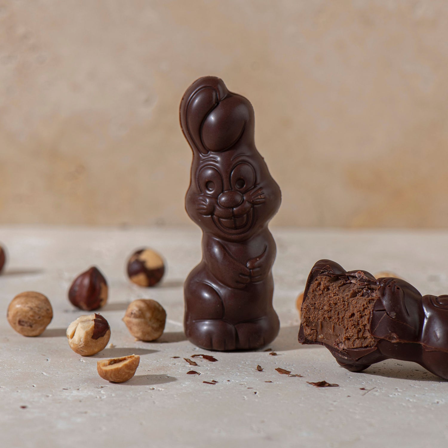 Ru Ru Rabbit - Hazelnut Bunny x 2 (Org. Vg. Gf.)