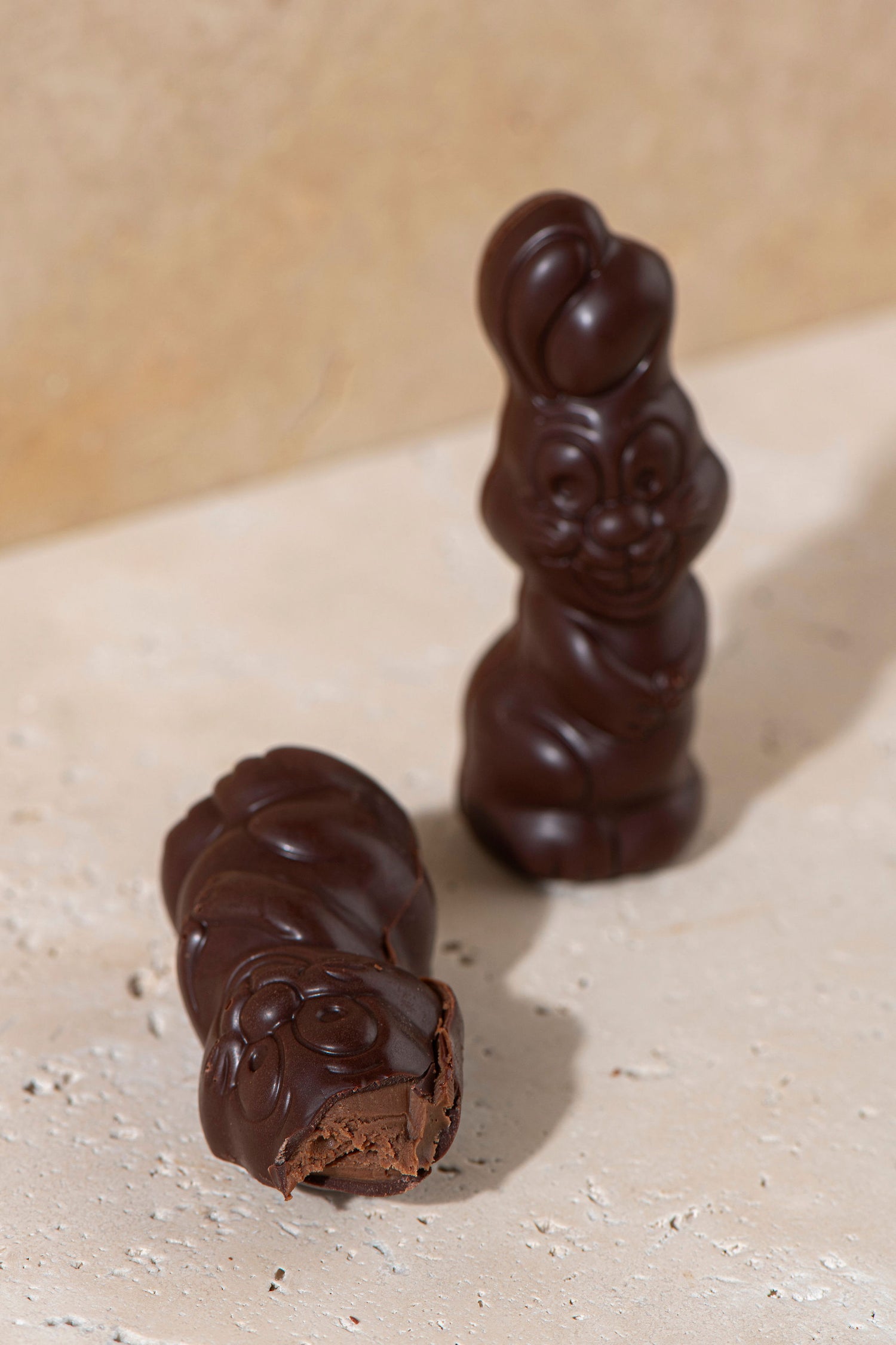 Ru Ru Rabbit - Hazelnut Bunny x 2 (Org. Vg. Gf.)