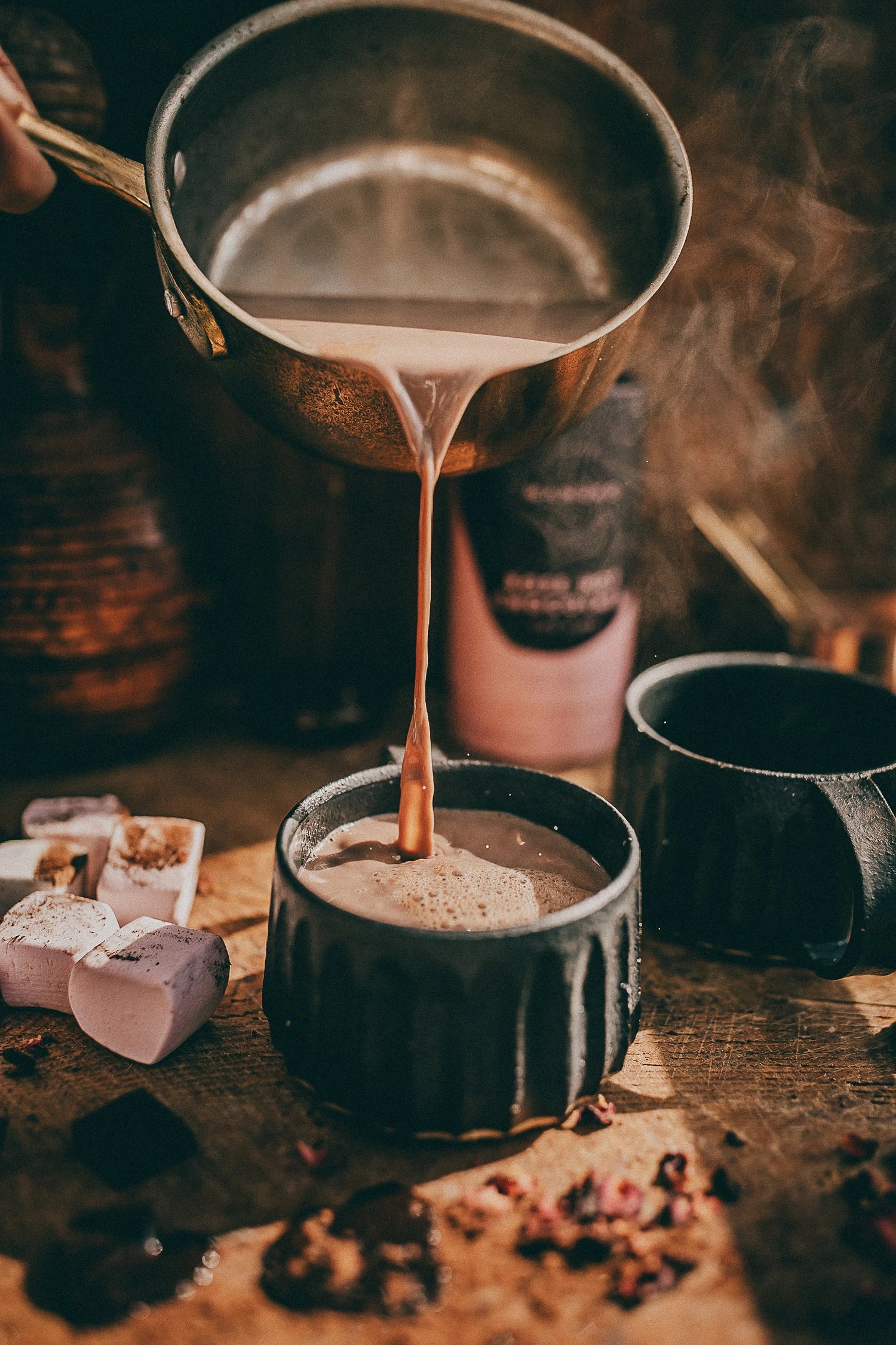 60% Dark Rose Hot Chocolate (Org. Vg. Gf.)