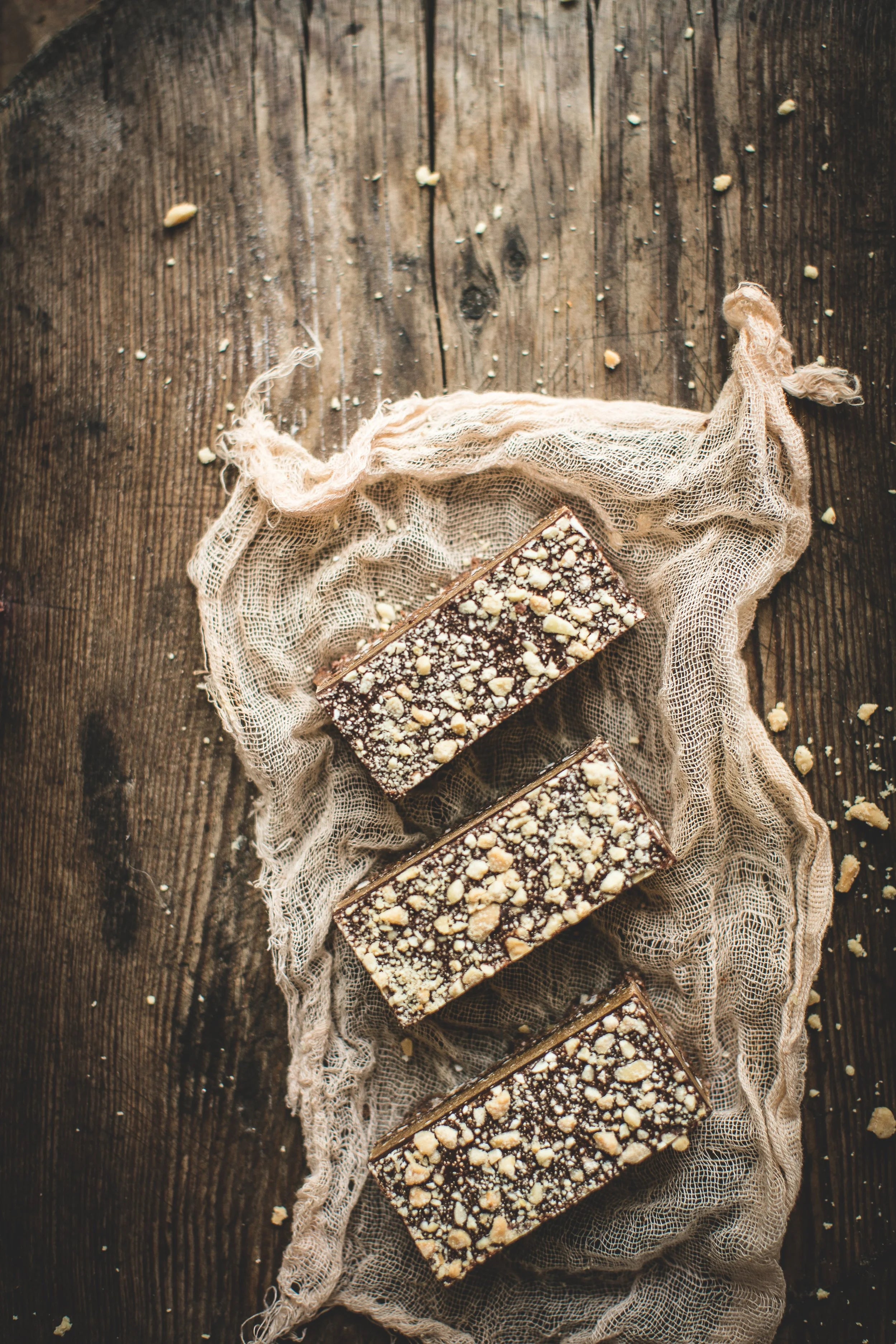 Salted Caramel Slice (Org. Vg. Gf.)