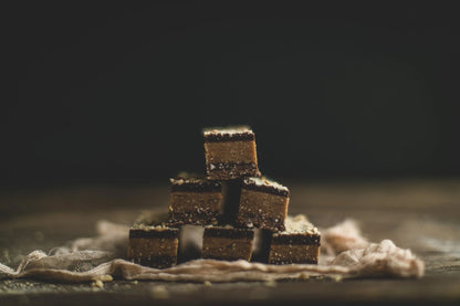 Salted Caramel Slice (Org. Vg. Gf.)