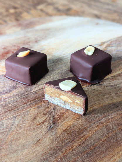 NEW PB Bliss Bites x 12 (VG. GF.) 70% Peruvian Chocolate