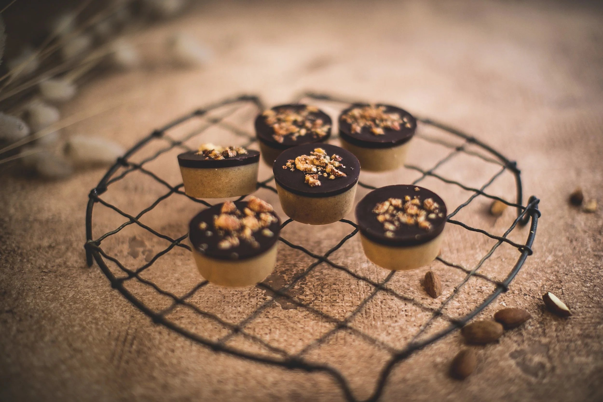 Toasted Almond Cups (Vg. Gf.)